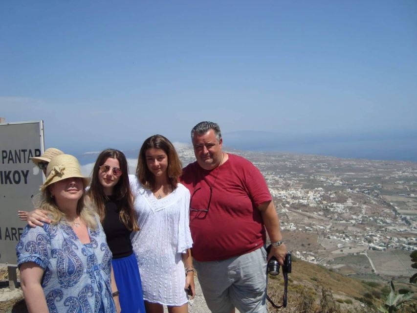 Santorini: Private Day Tour with Guide - Getting Picked Up and Setting the Day’s Tempo From Your Starting Point