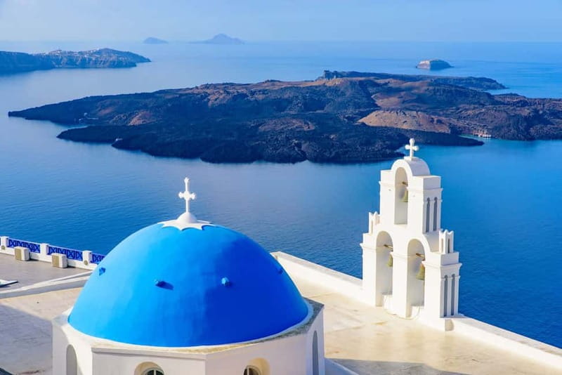 Santorini: Private Guided Sightseeing Day Tour - Prophet Elias at 567 meters: the best viewpoint for closure