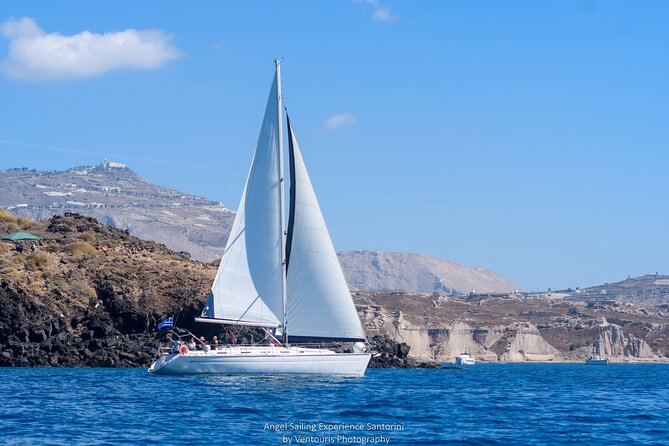 Santorini Private Sunset Sailing Tour with Dinner, Drinks &Transfer included - Leaving the Marina: Pumice Coast, Then Straight Into the Sea Views