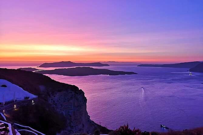 Santorini Private Wine Tour at Sunset with Tastings and Pictures - Stop 3: Santo Wines sunset bottle and photos with your device