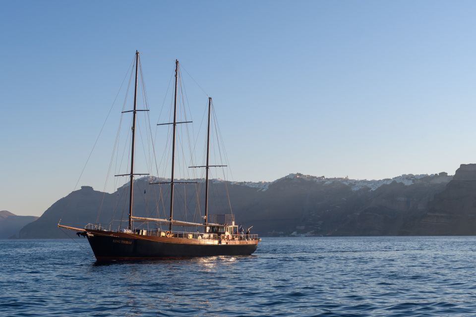 Santorini: Romantic Sunset Caldera Cruise with Dinner - Key things to know before you go