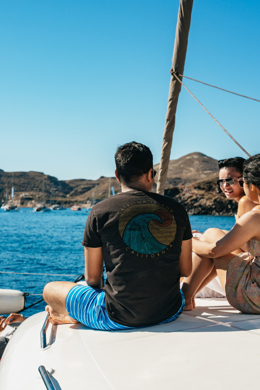 Santorini: Sailing Catamaran Cruise with BBQ and Drinks - The Catamaran Experience: More Than a Scenic Boat Ride