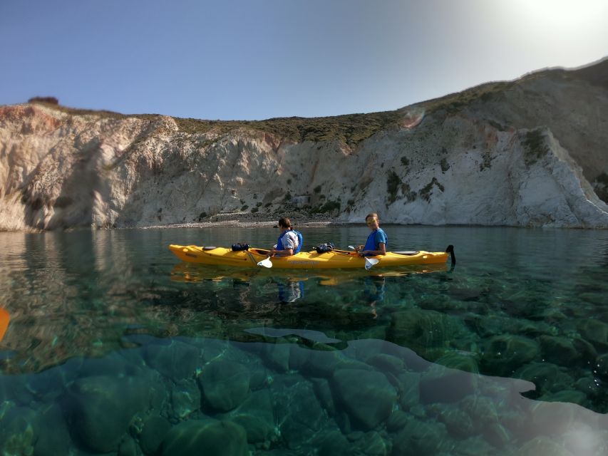 Santorini: Sea Caves Kayak Trip with Snorkeling and Picnic - Meet Kalliopi and the Team: Small-Group Energy With Real Safety Focus
