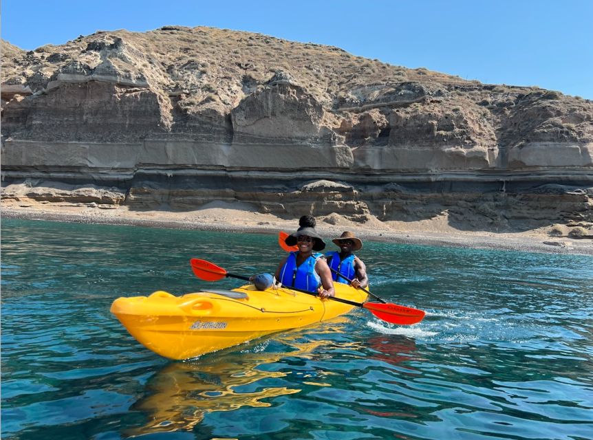 Santorini: Sea Caves Kayak Trip with Snorkeling and Picnic - How Long Is Enough? Breaking Down the 7-Hour Rhythm