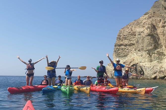 Santorini Sea Kayak - South Discovery, Small Group incl. Sea Caves and picnic - Safety and timing: life jackets, certified guides, and weather reality