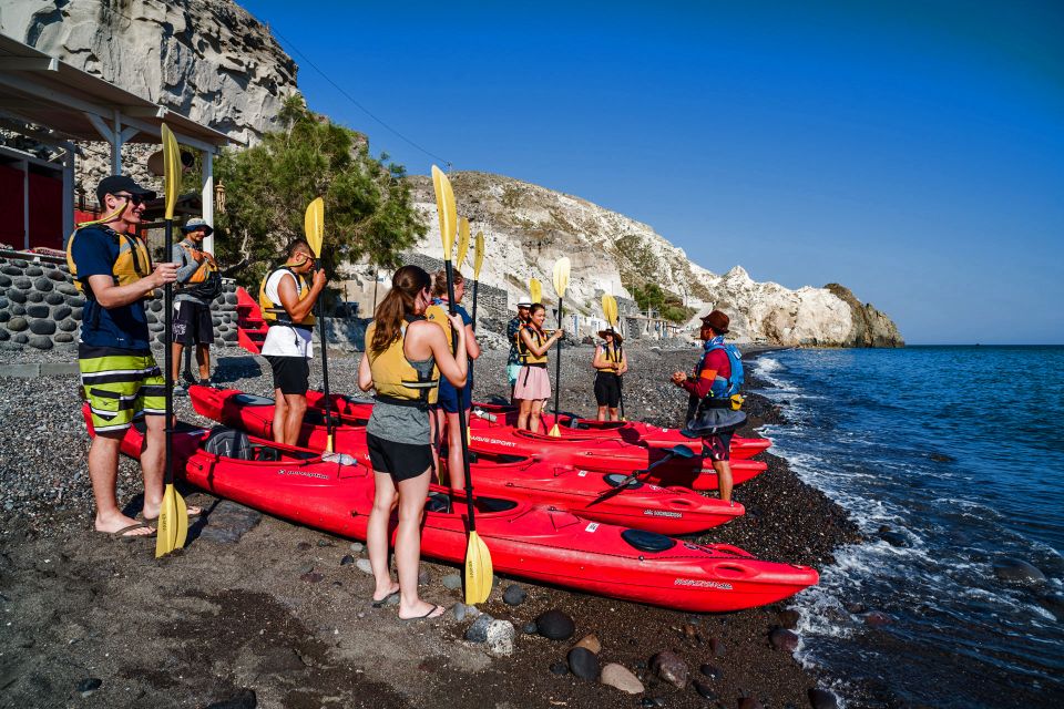 Santorini: Sea Kayaking with Light Lunch - Key points worth planning for