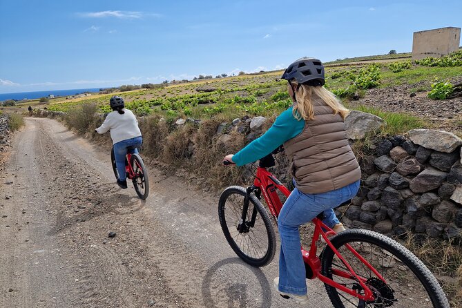Santorini Small Group Guided E-bike Tour & Local Tomato Museum - Key highlights you’ll actually feel