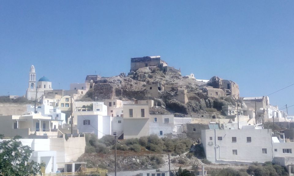 Santorini: Small-Group Highlights Tour of Venetian Castles - Perivolos Black-Sand Beach Break: Swim Time and Lunch on Your Schedule