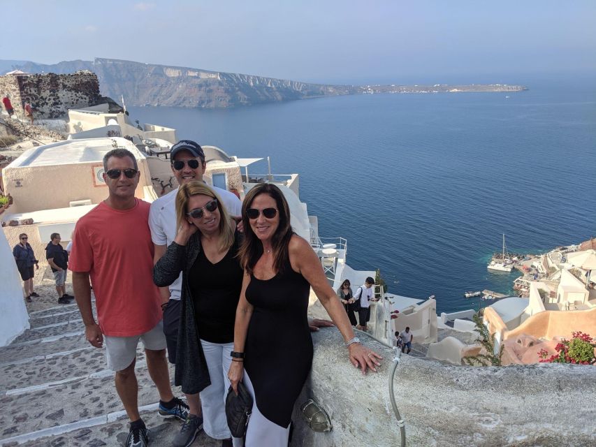 Santorini: Small Group Sightseeing Tour with a Local Guide - Firostefani’s blue-domed church: a short stop that still counts