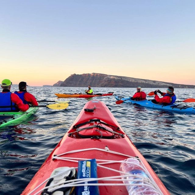 Santorini: South Sea Kayaking Tour with Sea Caves and Picnic - Timing, distance, and what to really expect from the workout