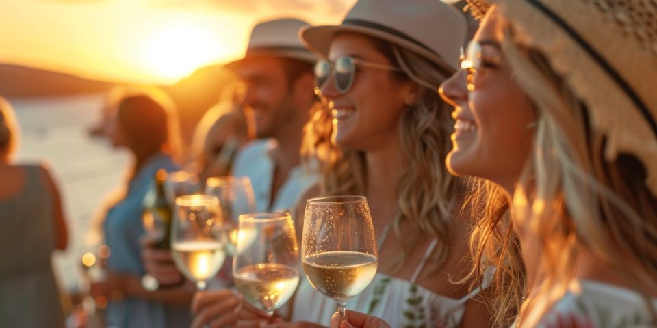 Santorini: Sunset Guided Tour with Hotel Pickup - Profitis Ilias Monastery: highest point, spiritual heritage, and 360-degree photos