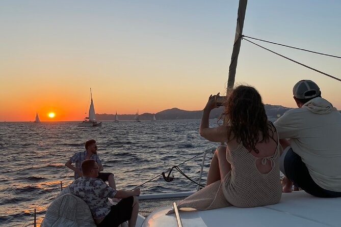 Santorini Sunset Sailing Cruise: Dinner, BBQ, Open Bar, Transfers - Key Things to Know Before You Go