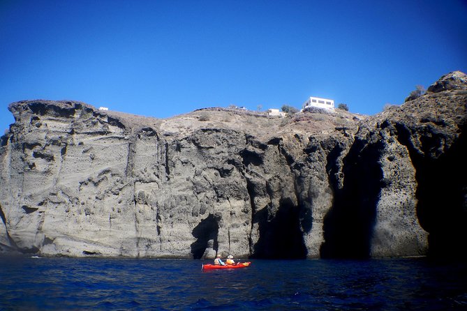 Santorini: Sunset Sea Kayak with Light Dinner with Pick-up Option - Price and value: why $145.12 can make sense here