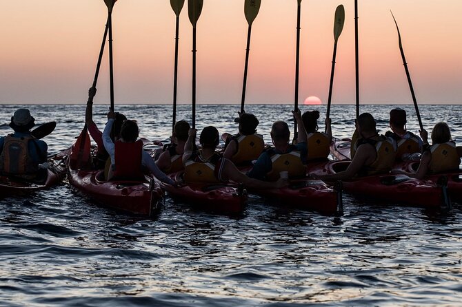 Santorini: Sunset Sea Kayak with Light Dinner with Pick-up Option - Practical tips: what to pack so the tour feels effortless