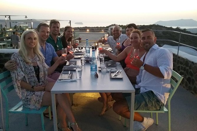 Santorini Sunset Wine Tour with Santo Winery Views - Estate Argyros: start with Santorini’s classic wine-land settings
