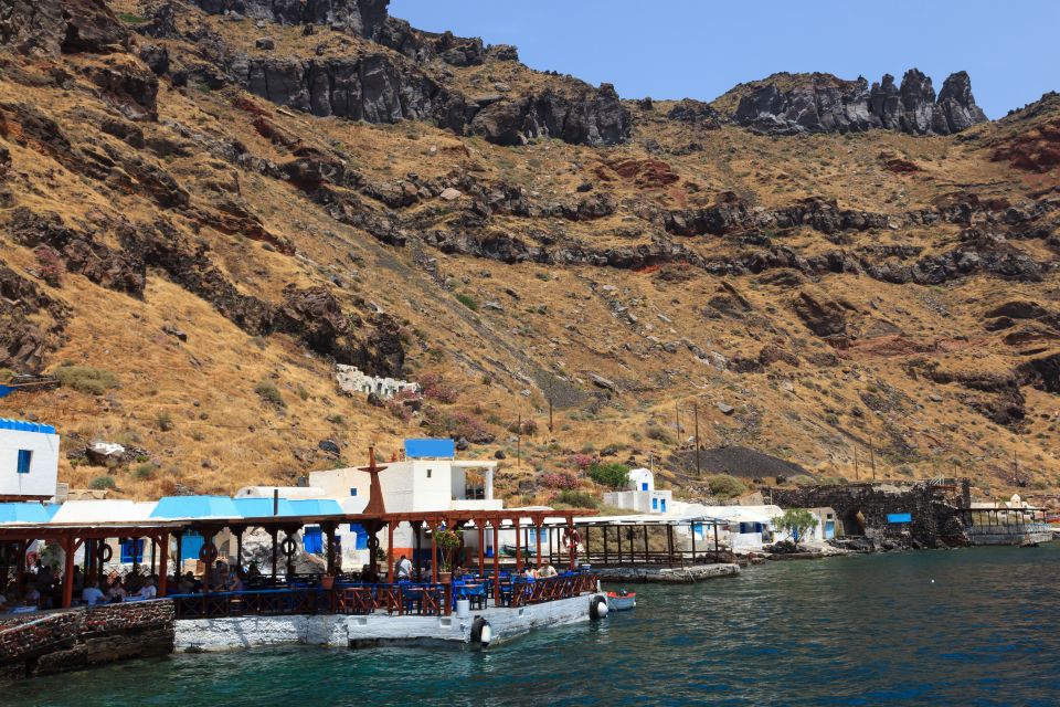 Santorini: Thirassia Islands and Volcano Guided Cruise - What this tour costs ($60) and why the value makes sense