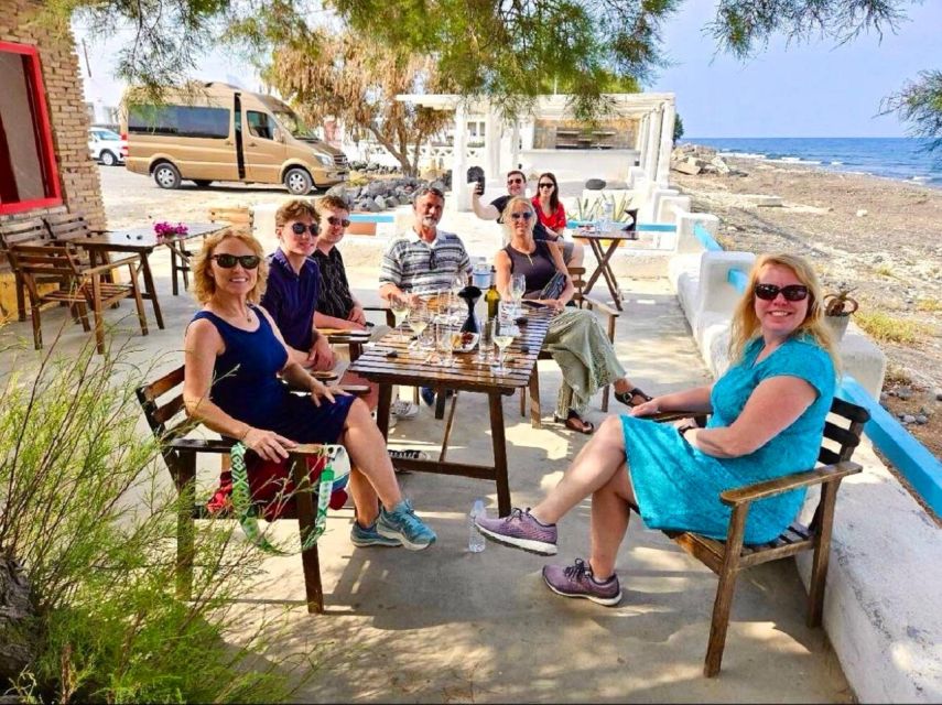 Santorini: Tour of Wineries with Wine Tasting & Food - The middle winery: dinner, guided tour, and serious wine-food pairing