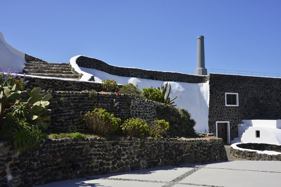 Santorini: Wine Tasting Tour to 3 Wineries with Transfer - Stop 3: Venetsanos Winery and Santorini caldera views