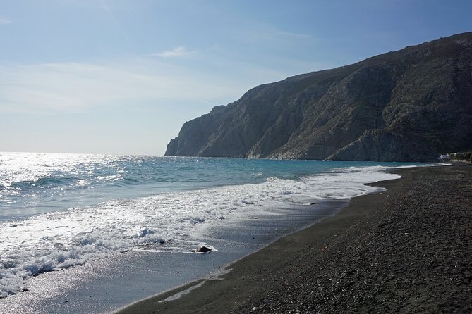The Best Santorini Small-Group Shore Excursion for Cruise Ships - Perivolos Beach and the Black Sand Break: Swim, Relax, and Plan Lunch